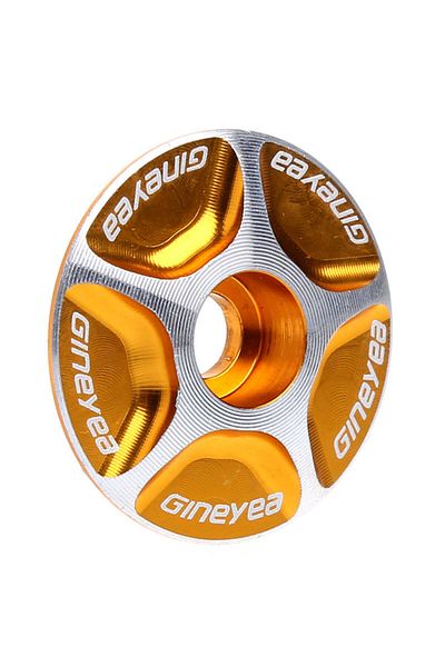 Choice Gold Bike Bicycle Aluminum Alloy Headset Cap NEW Aluminum Threadless Road MTB Bike Stem Accessories