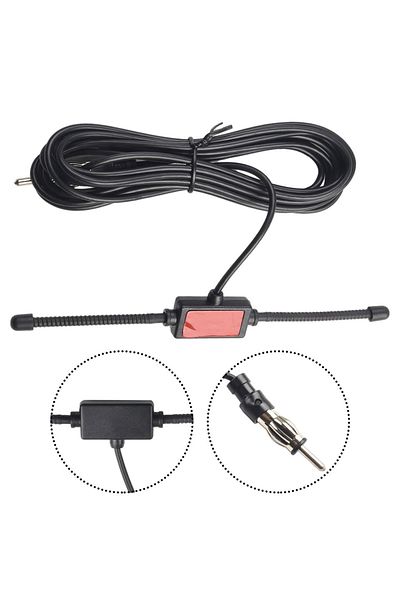 Choice Car FM Antenna Car Dipole Antenna Boat Stereo AM FM Glass Antenna Radio Antenna Car Stereo Antenn...