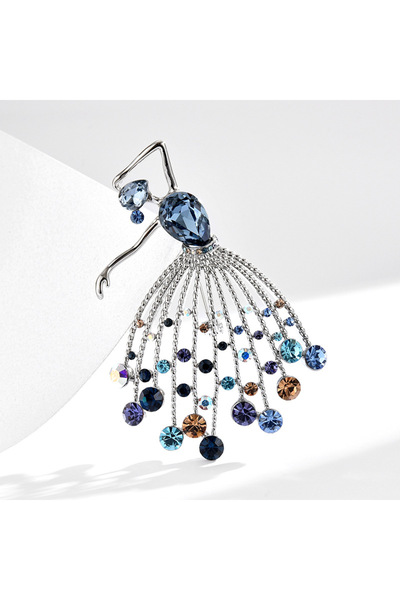 Choice O3-4-5246 دبوس راقصة أنيق، إكسسوارات ملابس عصرية، مجوهرات