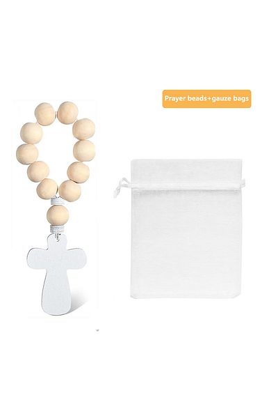 Choice 10pcs Deep Sapphire 10/20pcs Wooden Cross Rosary Candy Box Boy Girl First Holy Communion Baptism Chr