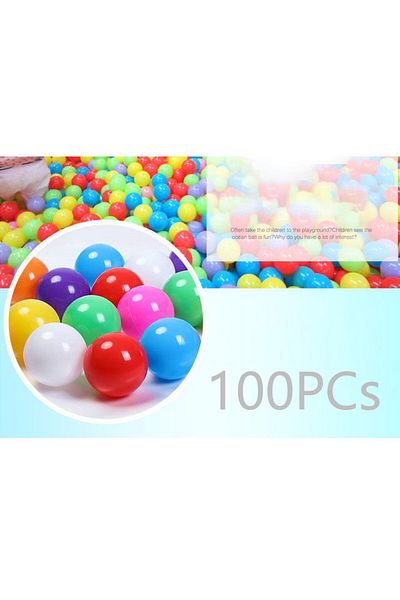 Choice 100pc 100Pcs 55MM Baby Plastic Balls Water Pool Ocean Ball Games for Children Swim Pit Play House Ou