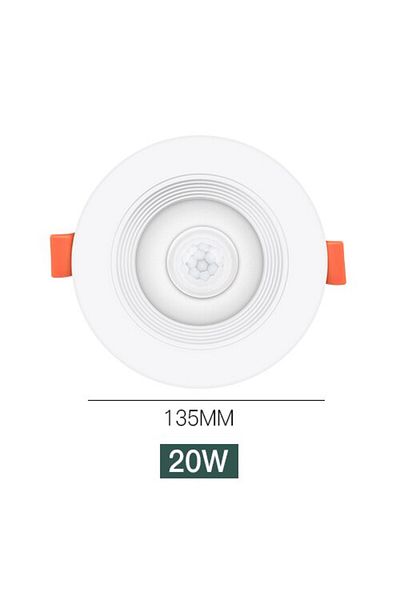 Choice Warm White 20W LED Downlights PIR Motion Sensor Down Light 5W 10W 15W 20W Recessed Ceiling Light Col