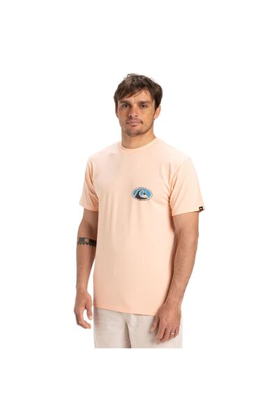 Quiksilver Ανδρικό ροζ μπλουζάκι Home Flower Chaos ΑΝΔΡΙΚΟ T-SHIRT EQYZT08050
