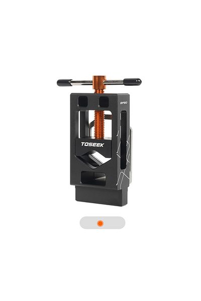 Choice orange TOSEEK Bicycle Fork Handlebar Seatpost Cutter Tools Bike Carbon Fiber Steerer Bar Cutter Hold
