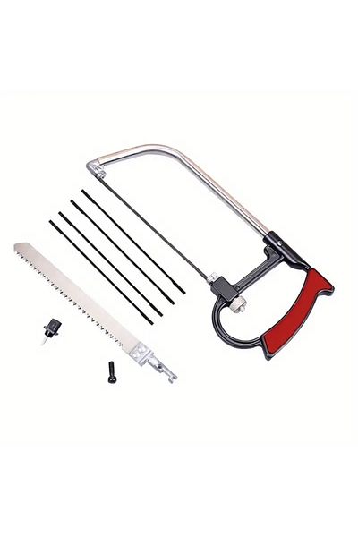 Choice 8in1 Saw Multi Purpose Hand DIY Steel Saw Metal Wood Glass Saw Kit 6 Blades Woodworking Metalwork...