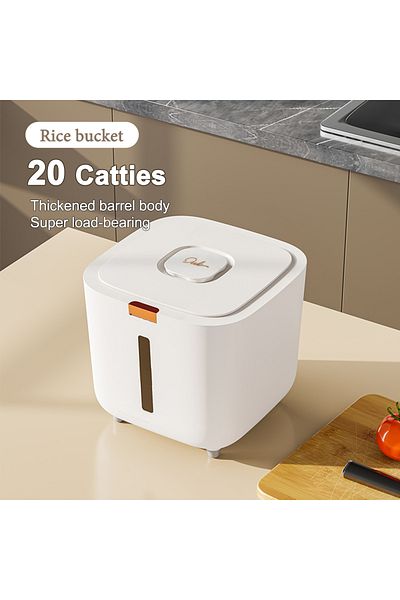 Choice 10kg-20 Catties Insect Proof Moisture Proof Rice Box Grain Sealed Jar Kitchen Container 5/10kg Stora