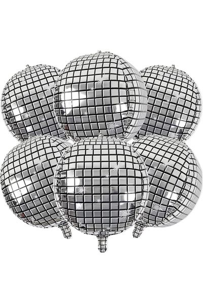 Choice 22inch HG342 6 pieces of 22 inch laser disco silver lights for birthday parties, roof decorations, c