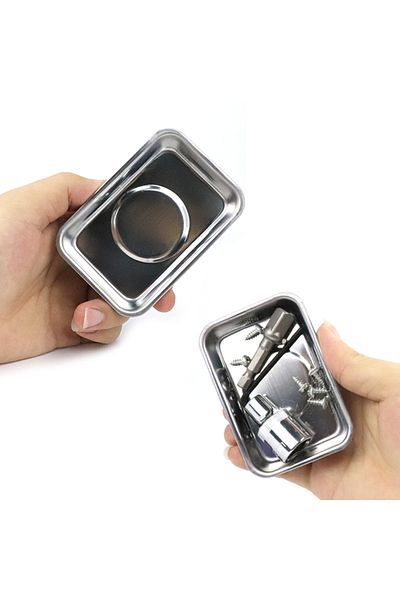 Choice Magnetic Tray Square Magnetic Parts Bowl Screw Tray For Automotive Nuts Bolts Screws Parts Suctio...