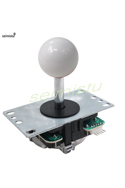 Choice 1pcs white Copy SANWA-Classic Square Restrictor Arcade Game Machine joyStick, Neo Geo DIY Parts, Joy