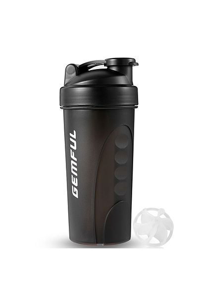 Choice Black Shaker Bottles for Protein Mixes 28 Oz Bpa Free Powder Mixing Drink Cup with Ball Leak Proof f