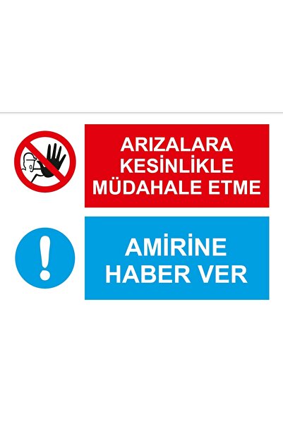 Reysa Tasarım Responding to Faults Sticker 20X28 cm