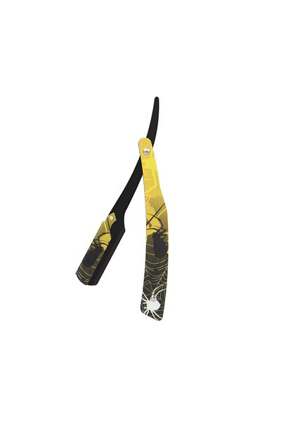 Choice Pattern 4 Men’s Professional Trendy Manual Razor 3D Painted Pattern Blade Stainless Steel Blade Fram