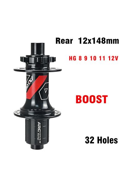 Choice 6-bolt 32H 12x148 HG ARC 32 Holes BOOST HUB 15x110 12x148 6 Pawls 3 Teeth 114 Clicks Disc Brake Moun