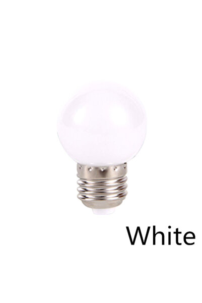 Choice 1 واط أبيض 7 قطع 7 قطع/مجموعة لمبة LED ملونة 1 واط E27 220 فولت مصباح ...