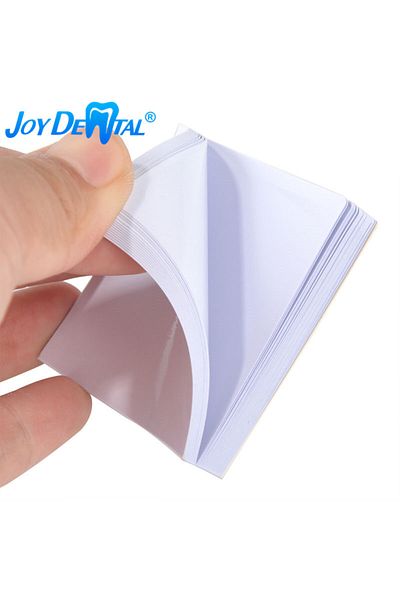 Choice JOY DENTAL 50 Sheets/Pad Dental Disposable Mixing Pad 5.1*5.1cm 2 Sides