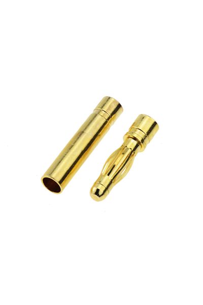 Choice 10pair 4mm Rc Battery Gold-plated Bullet Banana Plug Male Female Bullet Banana Connector