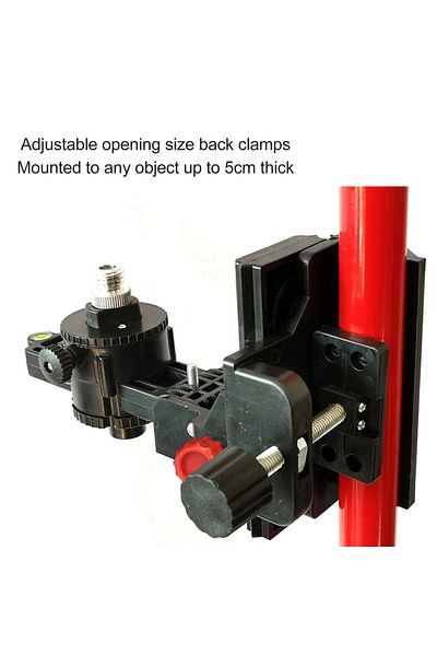Choice Fine Tuning Bracket Level Adapter 360 Degree Adjustable Support L Shape Pivoting Base with Clip W...