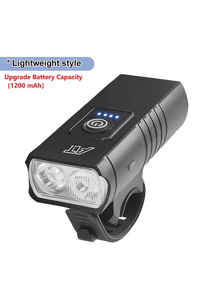 Choice 13201.07 BK02 Bike Light USB Rechargeable T6 LED Bicycle Lights 6 Modes MTB Flashlight Bicycle Headl