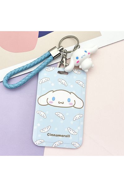 Miniso سينامورول كاواي سانريو هالو كيتي سينامورول كورومي ماي ميلودي أنمي سلسلة مفاتيح قلادة سيارة كي تي كات