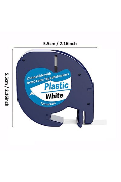 Choice 5Pack Compatible Dymo LetraTag Refills Colored Plastic 91330 91331 91332 91333 91334 91335 12mm X...