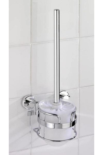 Saban Wall Mounted Toilet Brush |   Chrome Plated, 3kg Carrying Capacity