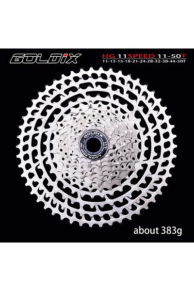 Choice 11S 11-50T Silver GOLDIX Ultralight MTB Cassette CNC 10/11/12Speed 46-52T HG Freewheel for SHIMANO D