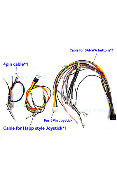 Choice مجموعة B كابل لوحة القتال 20 سنًا للتوصيل السريع لجهاز Brook Hitbox PS...