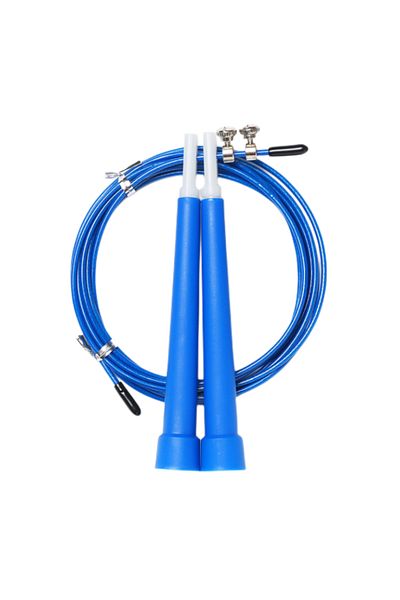 Choice Blue Speed Jumping Rope Steel Wire Durable Fast Jump Rope Cable Sport Children's Exercise Workout Eq