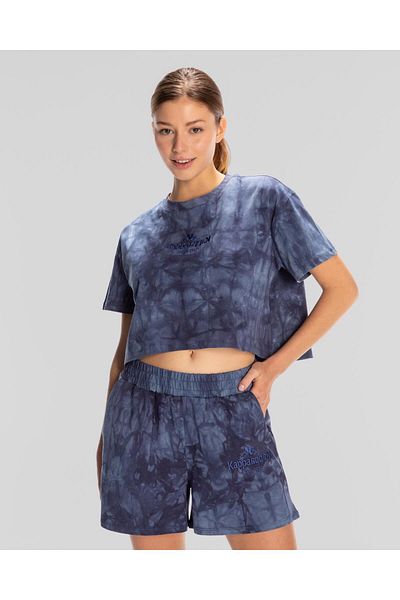 Kappa Authentic Rosemary T-shirt Women's Blue Regular Fit T-Shirt
