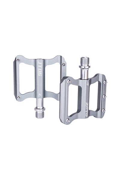 ZTTO WHITE ZTTO Road Bike Ultralight Flat Pedal Aluminum Alloy Bicycle Bearings Anti-Slip Folding Pedals