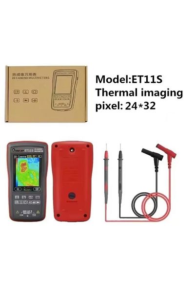 Choice Et11s Et11s Thermal Imager Multimeter 24x32 Thermal Imaging Camera Ad/dc Voltage Resistance Diode Oh