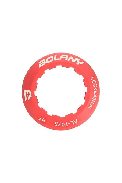 Choice Red Bolany Aluminum Alloy 11T Multicolor Cassette Cover Bicycle Cycling Fixing Bolt Screw Freewheel