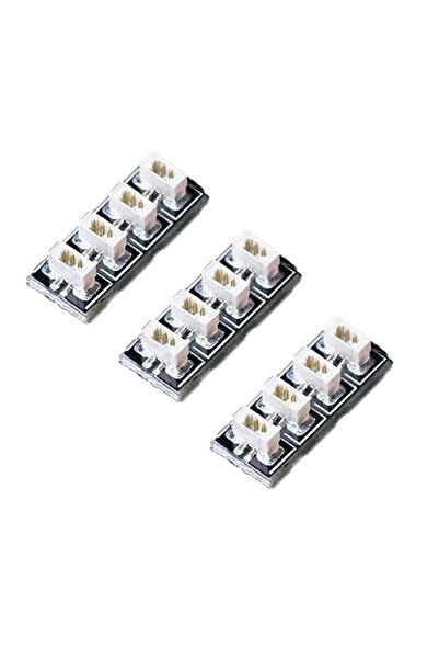 Choice3 لوحة توسعة LYBMTWF رباعية المقاعد، 3 قطع، 0.8 مم، ثنائية الدبابيس، لم...