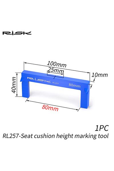 Choice RL257 1pc Bike Seat Height Measuring Positioning Tool Seat Height Marking BB Center Positioning Part