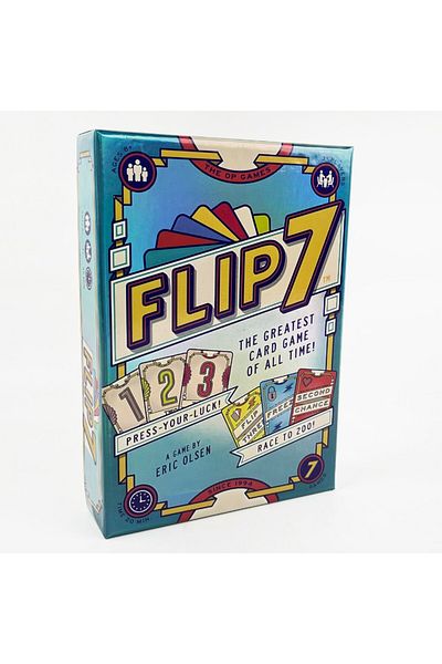 Choice لعبة FLIP 7 الجديدة على الطاولة، لعبة FLIP 7 Excitement: لعبة بطاقات لا غنى عنها للعائلة والأصدقاء للاستمتاع بلعبة لا تُنسى