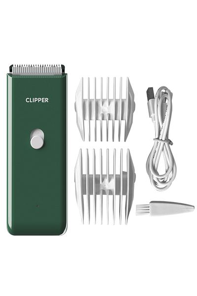 LANMODA Green Cordless Dog Clipper Rechargeable Pet Hair Trimmer Low Noise Professional Cat Puppy Grooming H