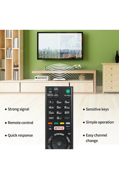 Choice black New RMT-TX100D Smart Remote Control for Sony TV RMT-TX101J RMT-TX102U RMT-TX102D RMT-TX101D RM