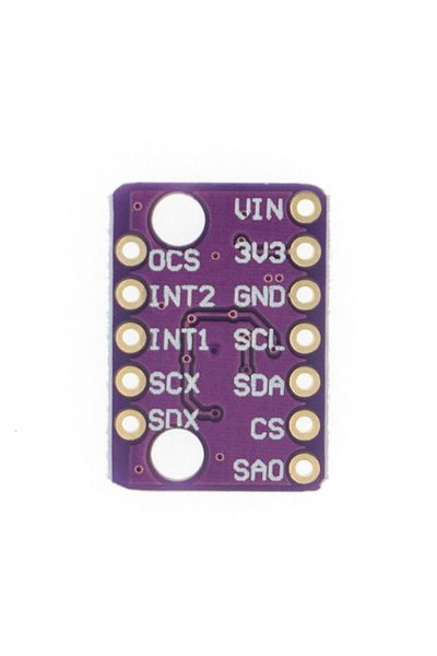 TENSTAR ROBOT BMI160 GY-BMI160 6DOF 6-axis Rate Gyro Gravity Accelerometer Sensor Module IIC I2C SPI Communicat...