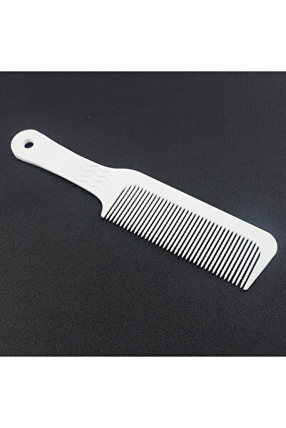 Choice مشط قص الشعر الأبيض المقاوم للكهرباء الساكنة، مشط مسطح الرأس لتصفيف ال...