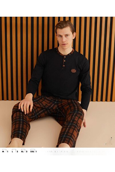 Pijamoni Чоловічий комплект піжами з довгими рукавами 6300 / 3 - 1 штука