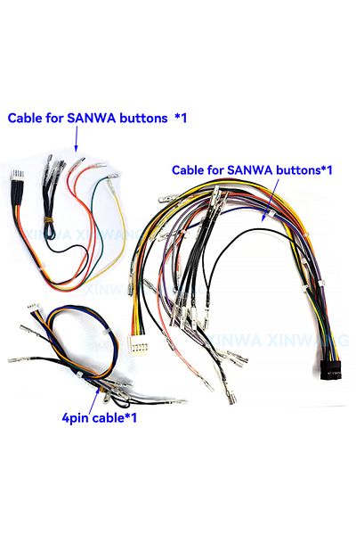 Choice Set D Fighting Board Cable 20-Pin Quick Connect For Brook Hitbox PS4 SANWA Joystick Easy Plug Harnes