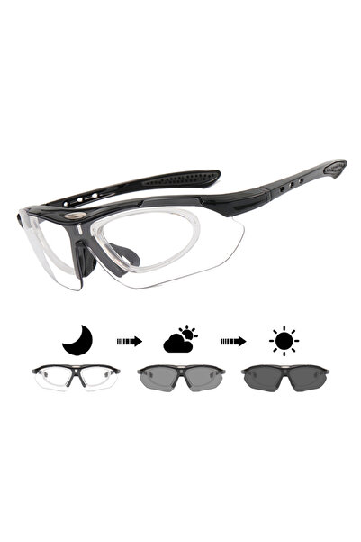 Choice Black without case SUPERIDE Men Women Photochromic Cycling Sunglasses ...