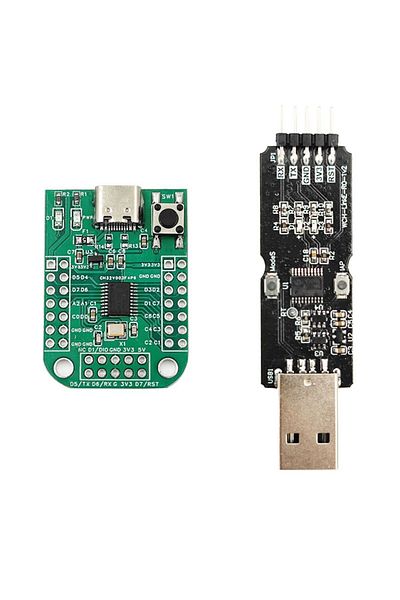 Choice ch32v003 wchlinke CH32V003 لوحة التطوير CH32V003F4P6 MCU QingKe RISC-V2A نظام SDI أحادي السلك الرئيسي
