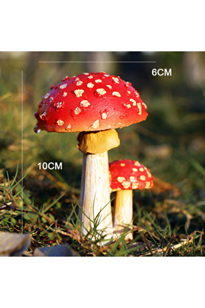 Choice تمثال حديقة بشكل فطر وخنفساء: ديكور راتنجي مميز للأماكن الخارجية، مثال...