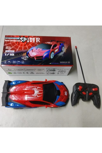 BANDAI سيارة سباق حمراء جديدة 2024 يتم التحكم فيها عن بعد عالية السرعة للأطفا...