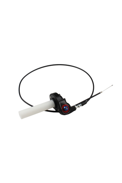 choice2 مقبض دواسة الوقود للدراجات النارية إندورو موتروس، أسود اللون، قطع غيا...