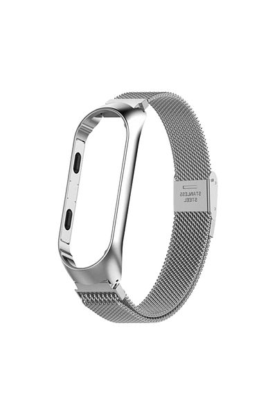 Choice Silver Smart Watch Strap For Xiaomi Mi Band 6 5 4 3 Watchbands Gold Sliver For Miband 6 5 4 Stainles