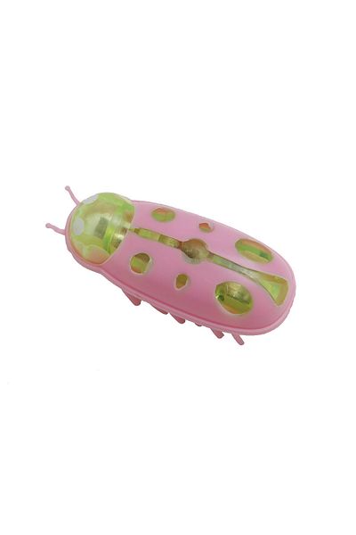 Choice G Mini Electric Bug Pet Dog Cat Toy Interactive Cute Ladybird Beetle Animal Shape Cat Toys Walking .