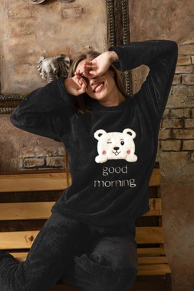 Sude Set de pijamale de pluș de iarnă Charme K-200-472 - 1 bucată