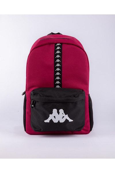 Kappa Αυθεντικό σακίδιο πλάτης Vilelmo Unisex Μαύρο-κόκκινο